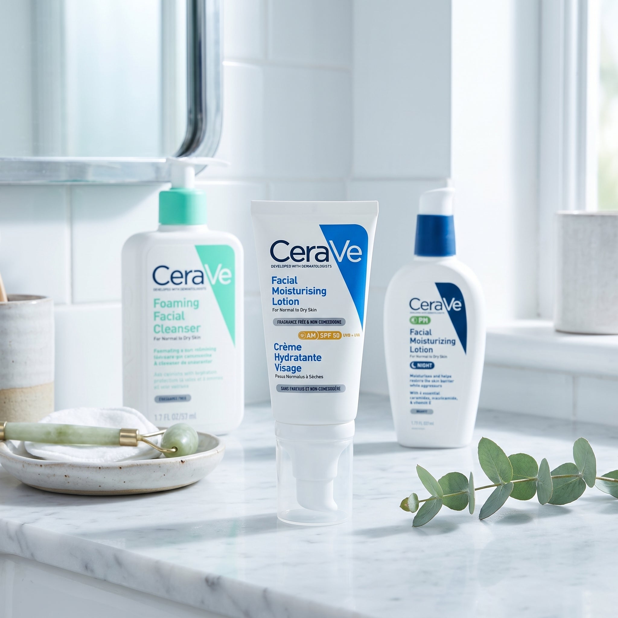 CeraVe AM Facial Moisturising Lotion SPF 50 52ml