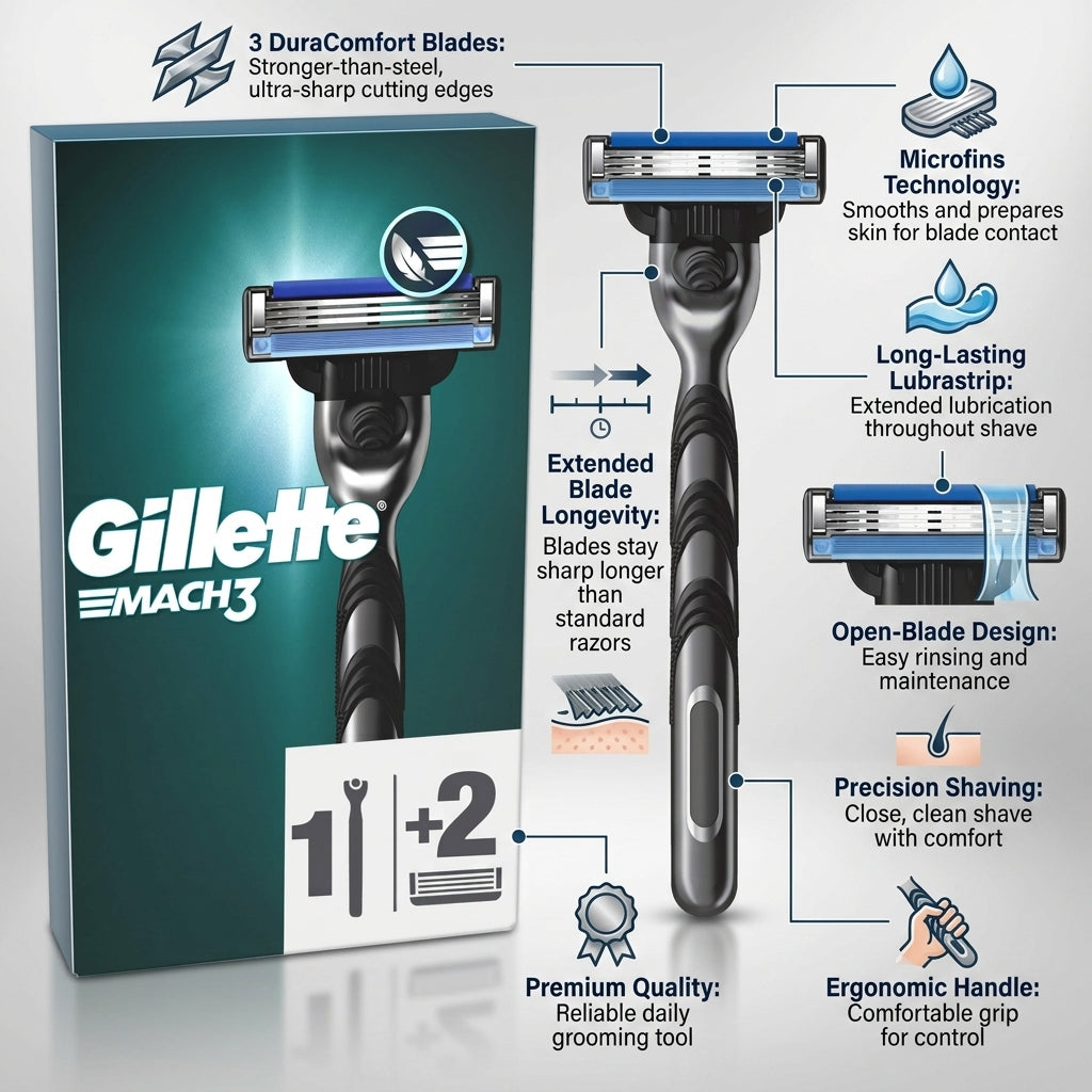 Gillette Mach3 Razor 1set