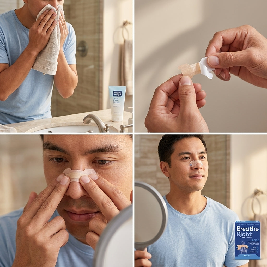 Breathe Right Original Nasal Strips 10 Strips