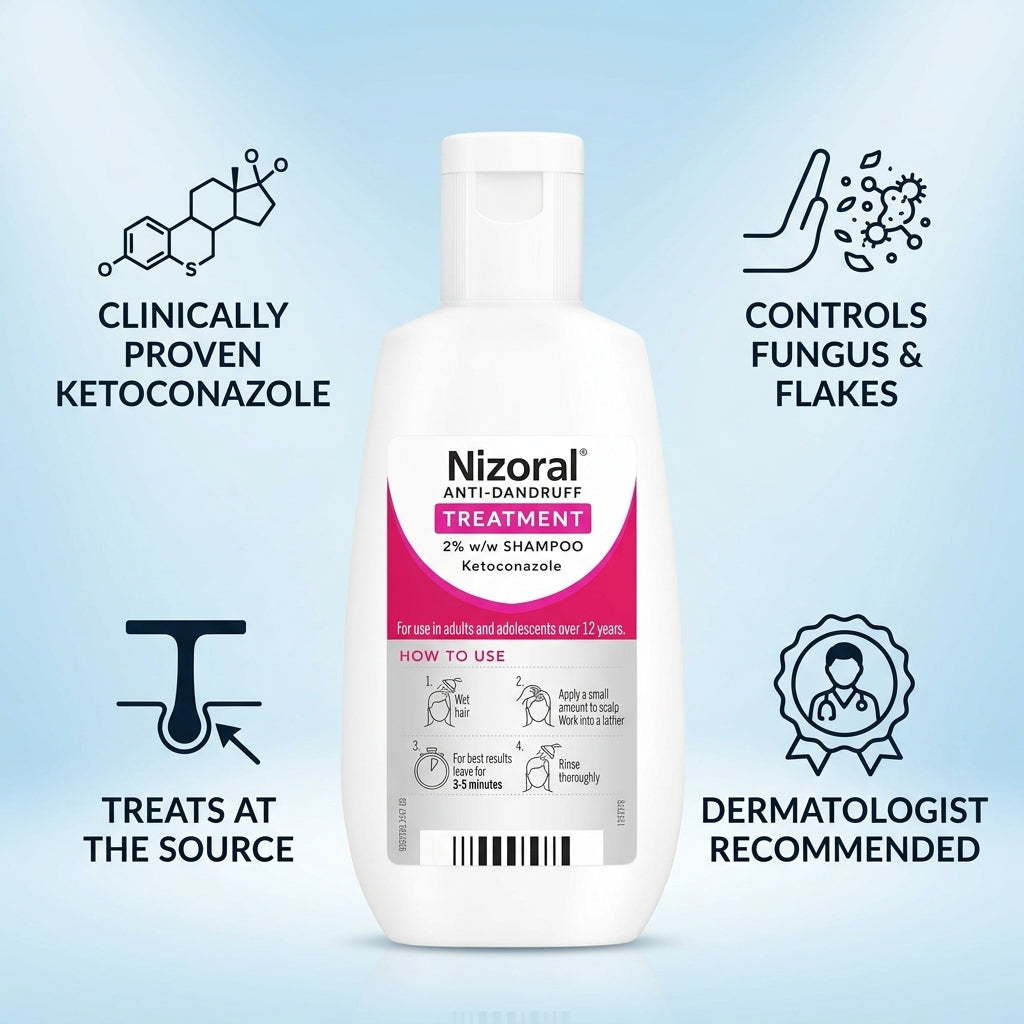 Nizoral Anti Dandruff Shampoo 60ml