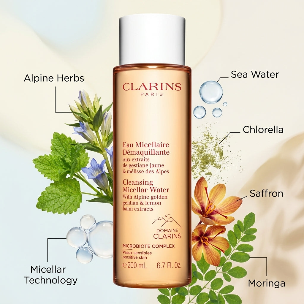 Clarins Cleansing Micellar Water 200ml