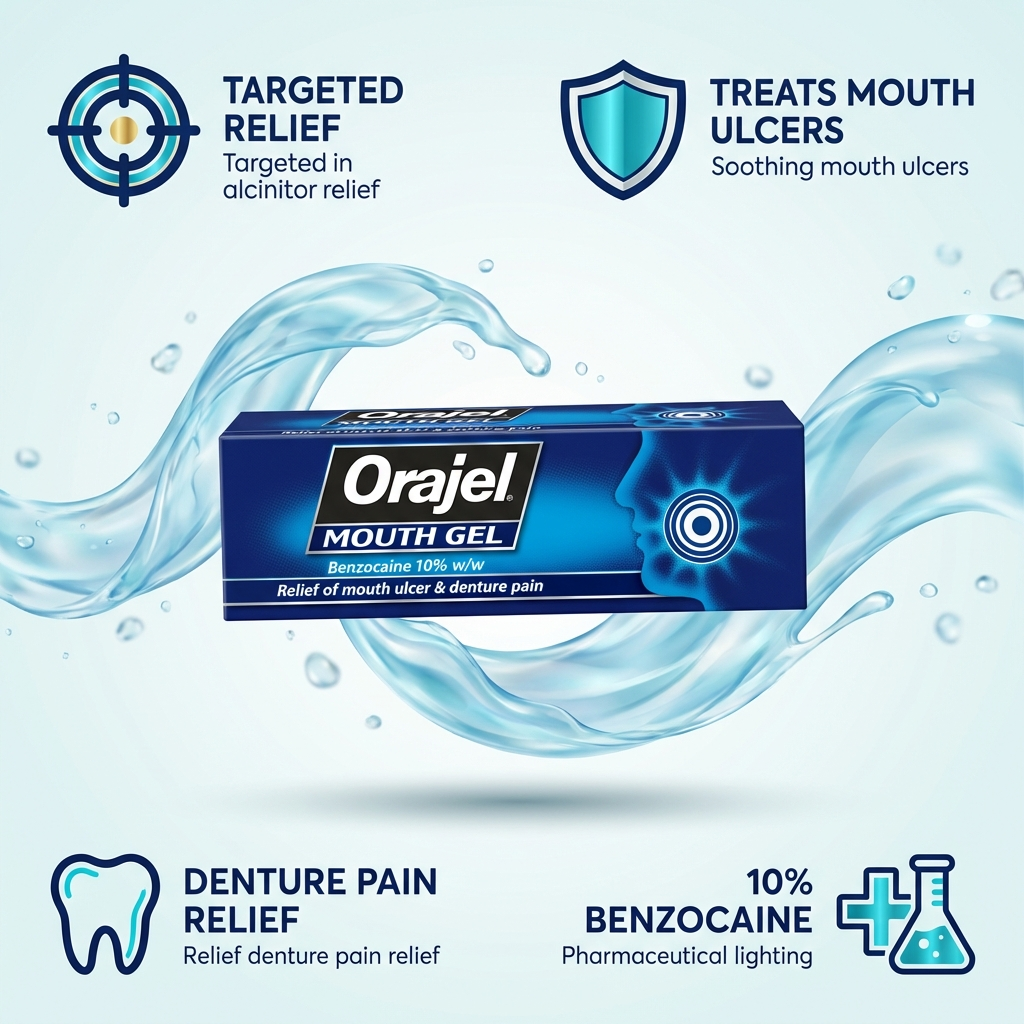 Orajel Mouth Gel 5.3g