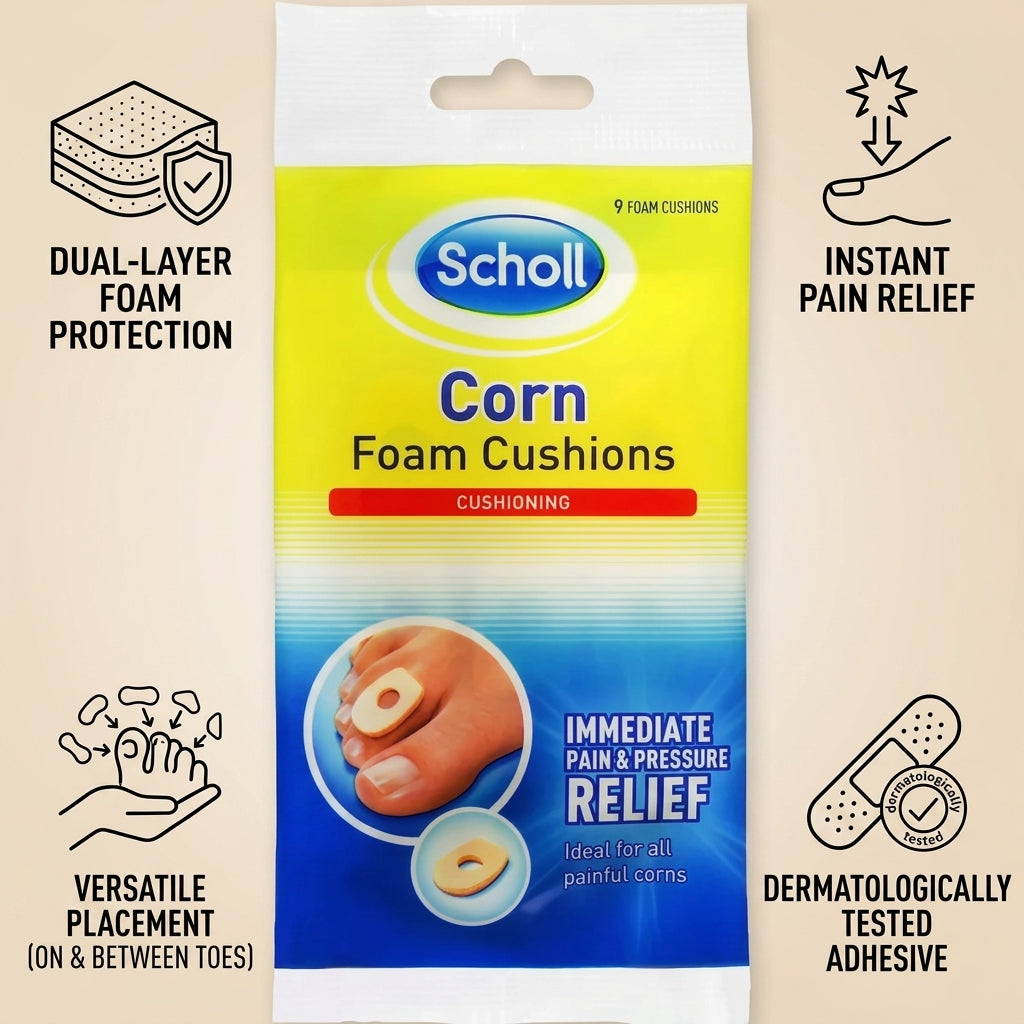 Scholl Corn Foam Cushions