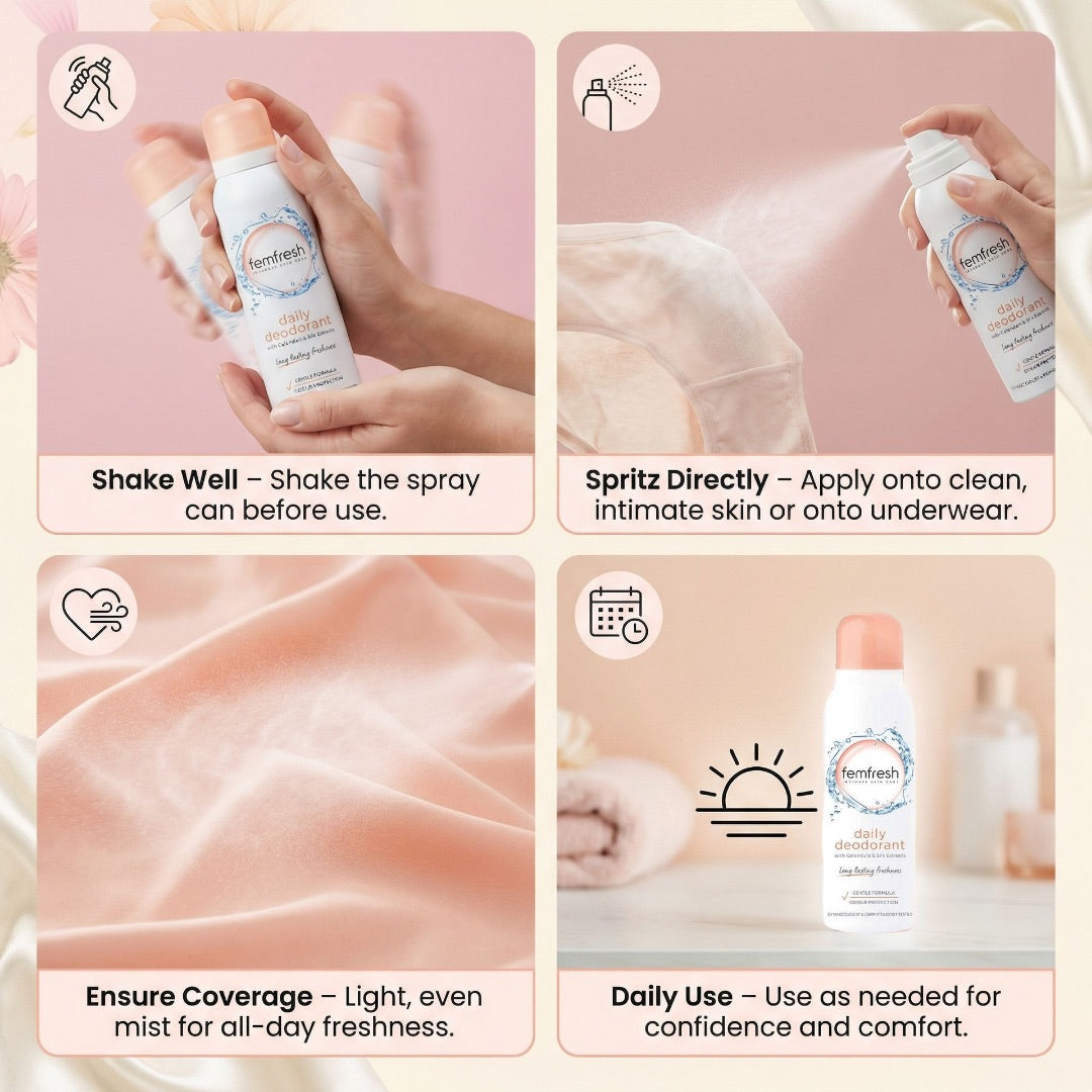 Femfresh Freshness Deodorant 125ml