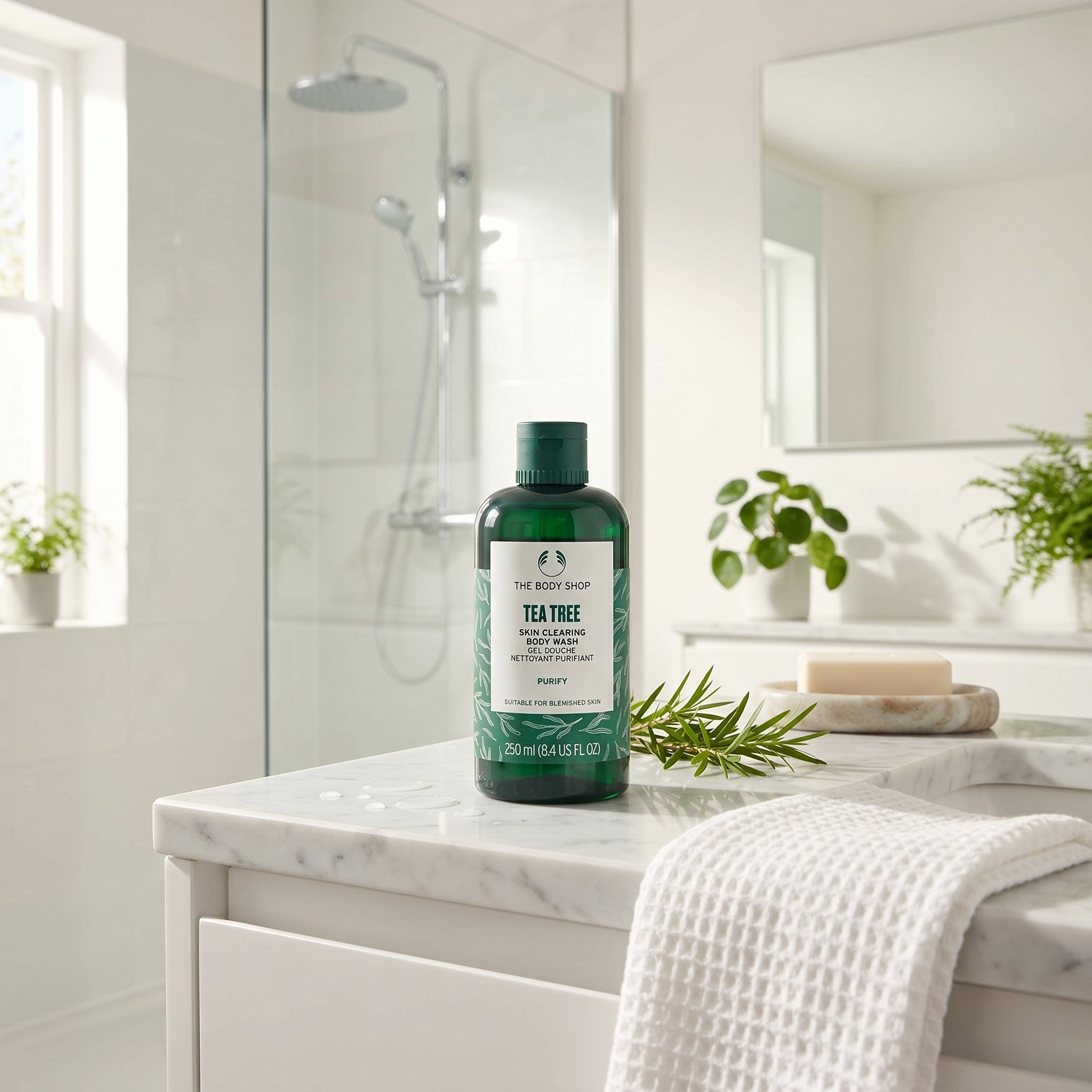 The Body Shop Tea Tree Skin Clearing Body Wash Purifing 250ml