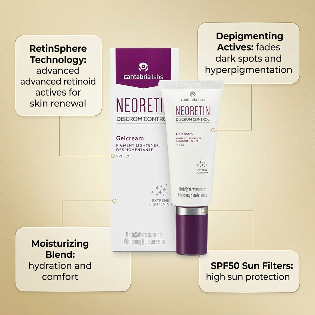 Neoretin Discrom Control Depigmenting Gel-cream SPF50 40ml