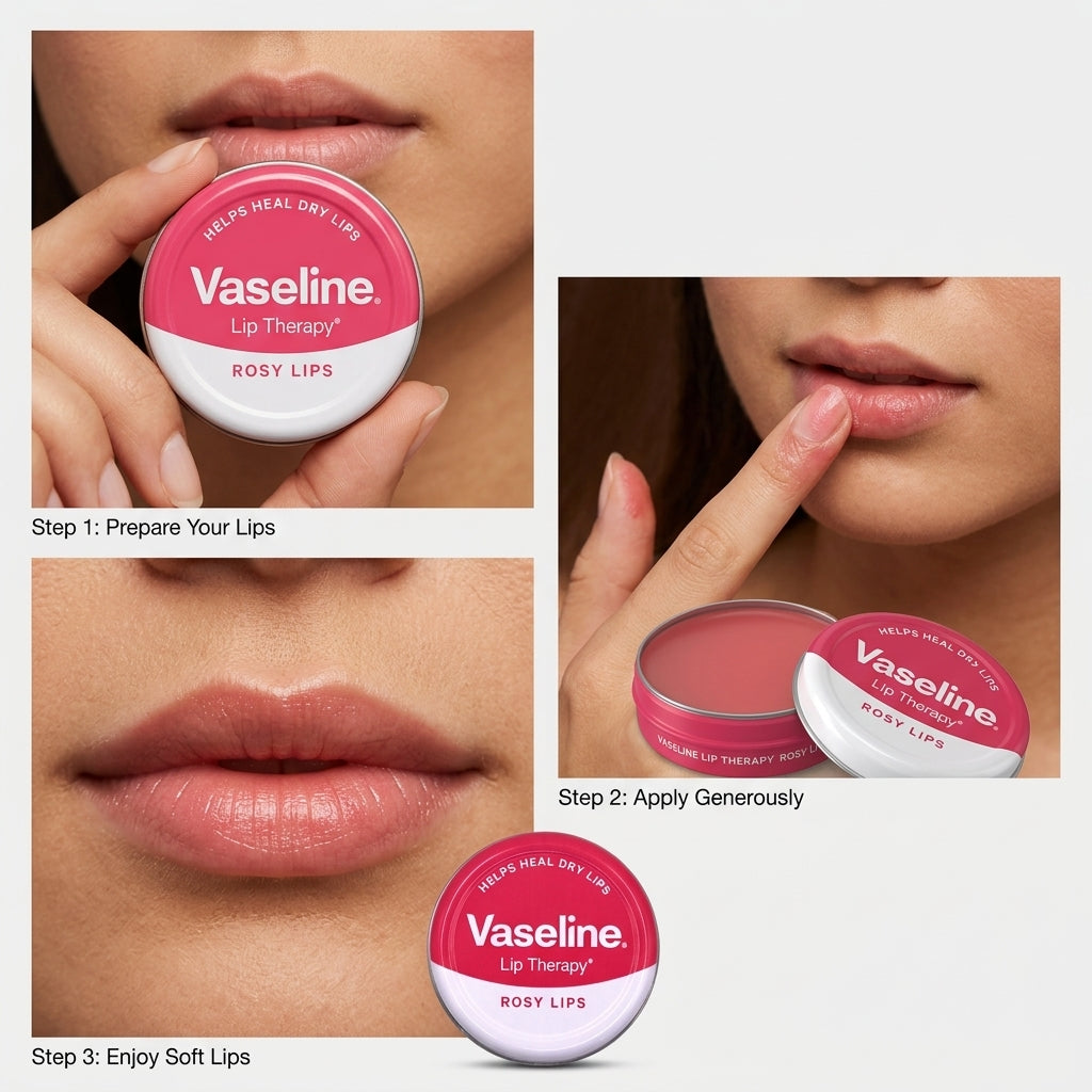 Vaseline Lip Therapy Rosy Lips 20g