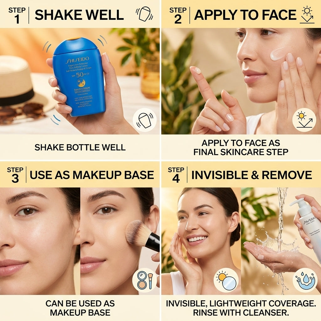 Shiseido Expert Sun Protector Face and Body Lotion SPF50+150ml