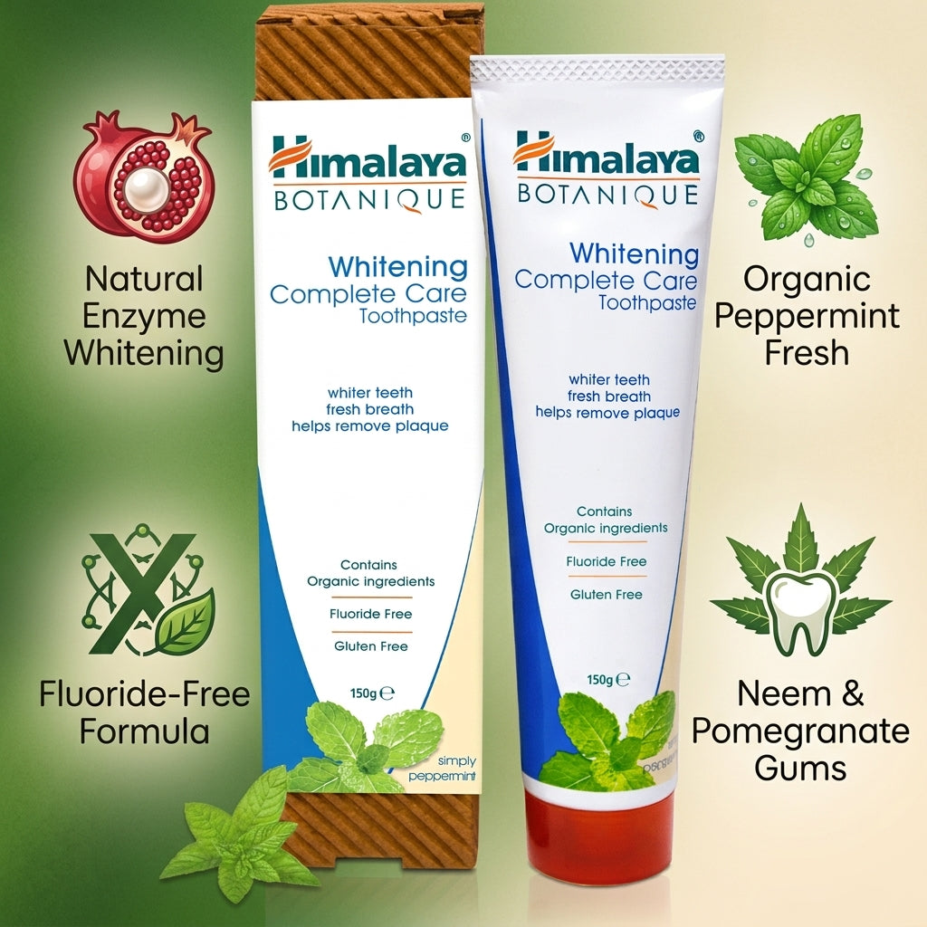 Himalaya Whitening Complete Care Toothpaste Simply Peppermint 150g