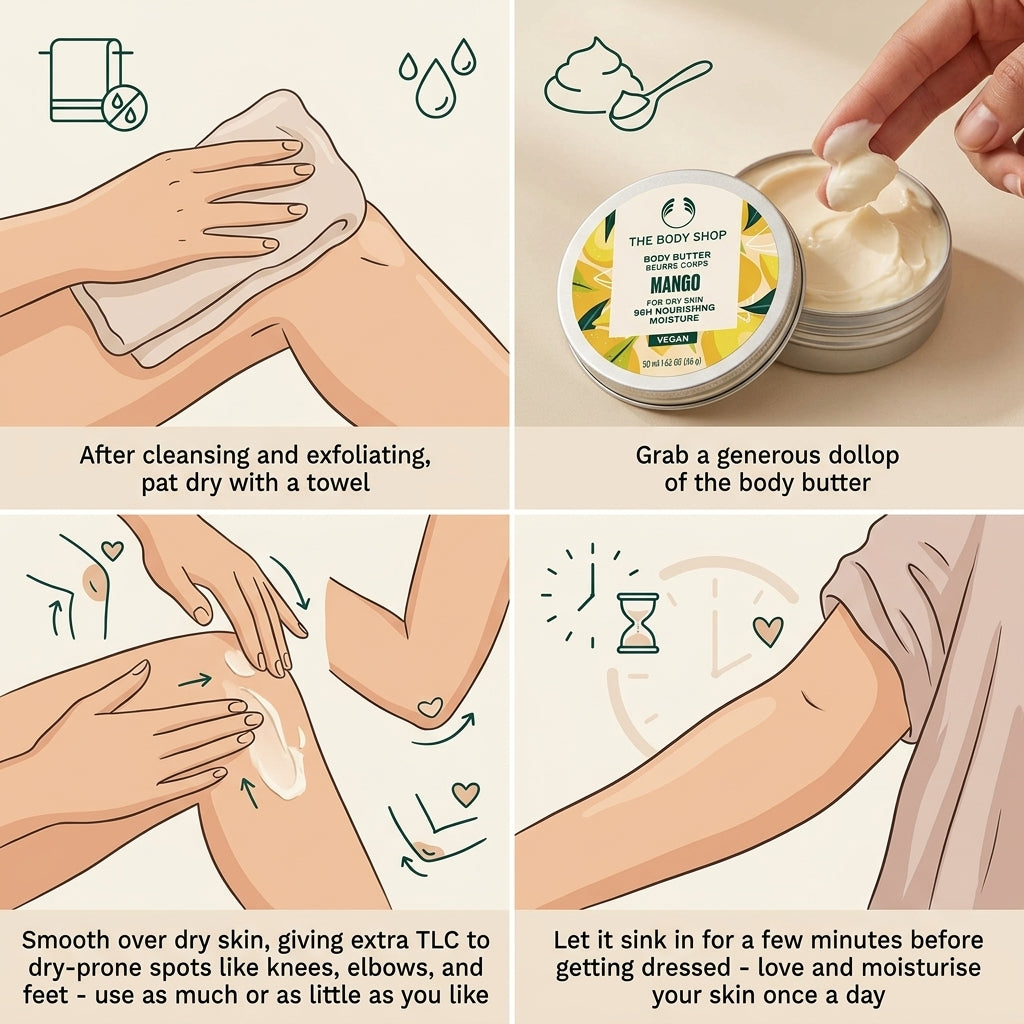 The Body Shop Mango Body Butter 50ml
