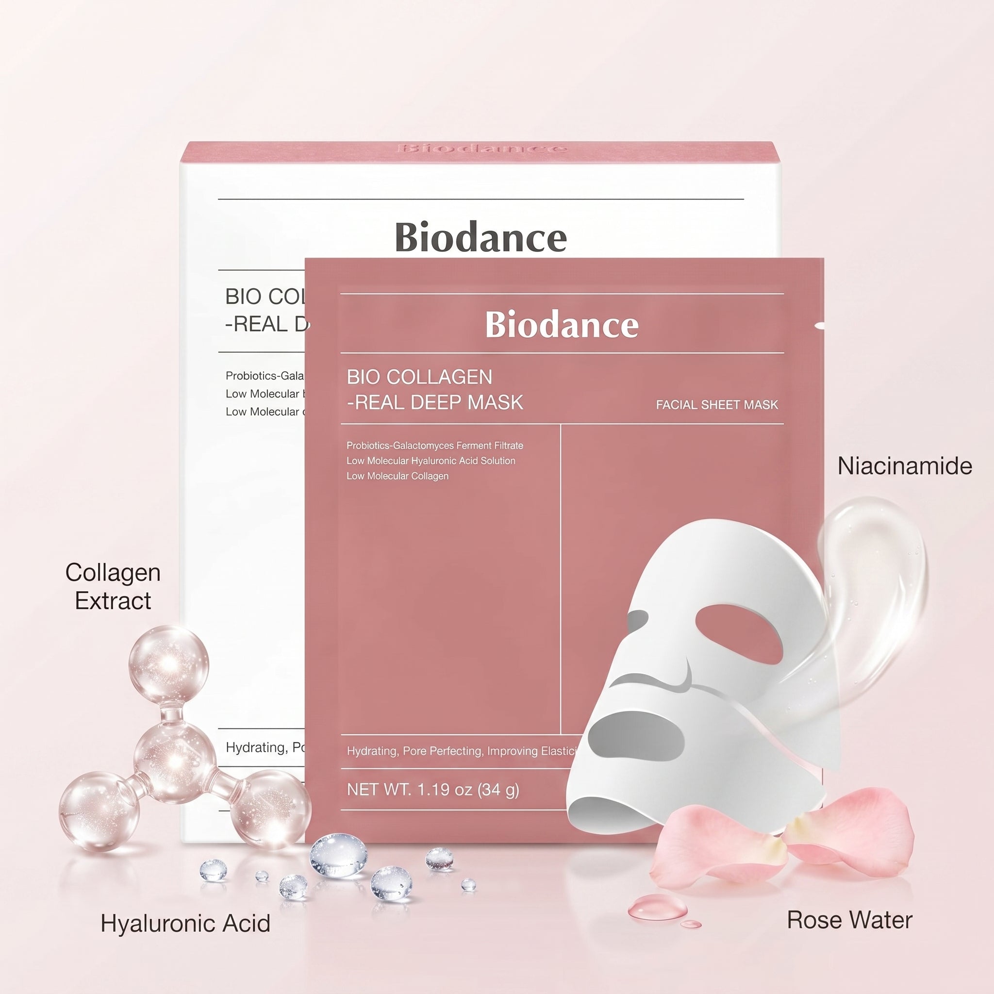 BIODANCE Bio Collagen-Real Deep Mask Box of 4 | Skin
