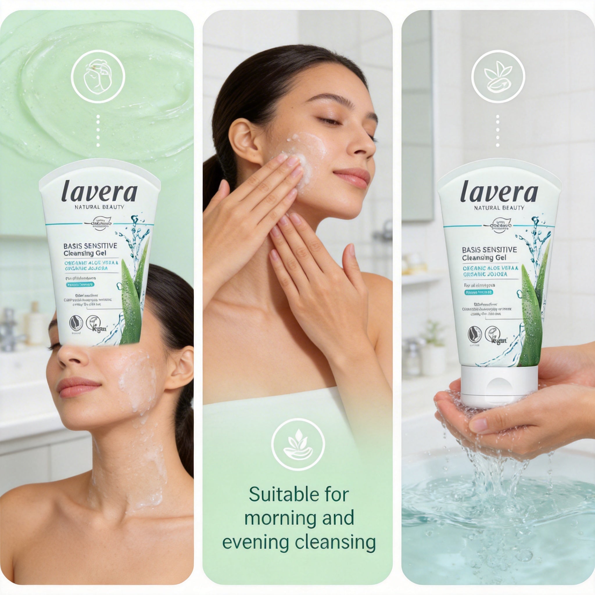 Lavera Basis Sensitiv Cleansing Gel 125ml