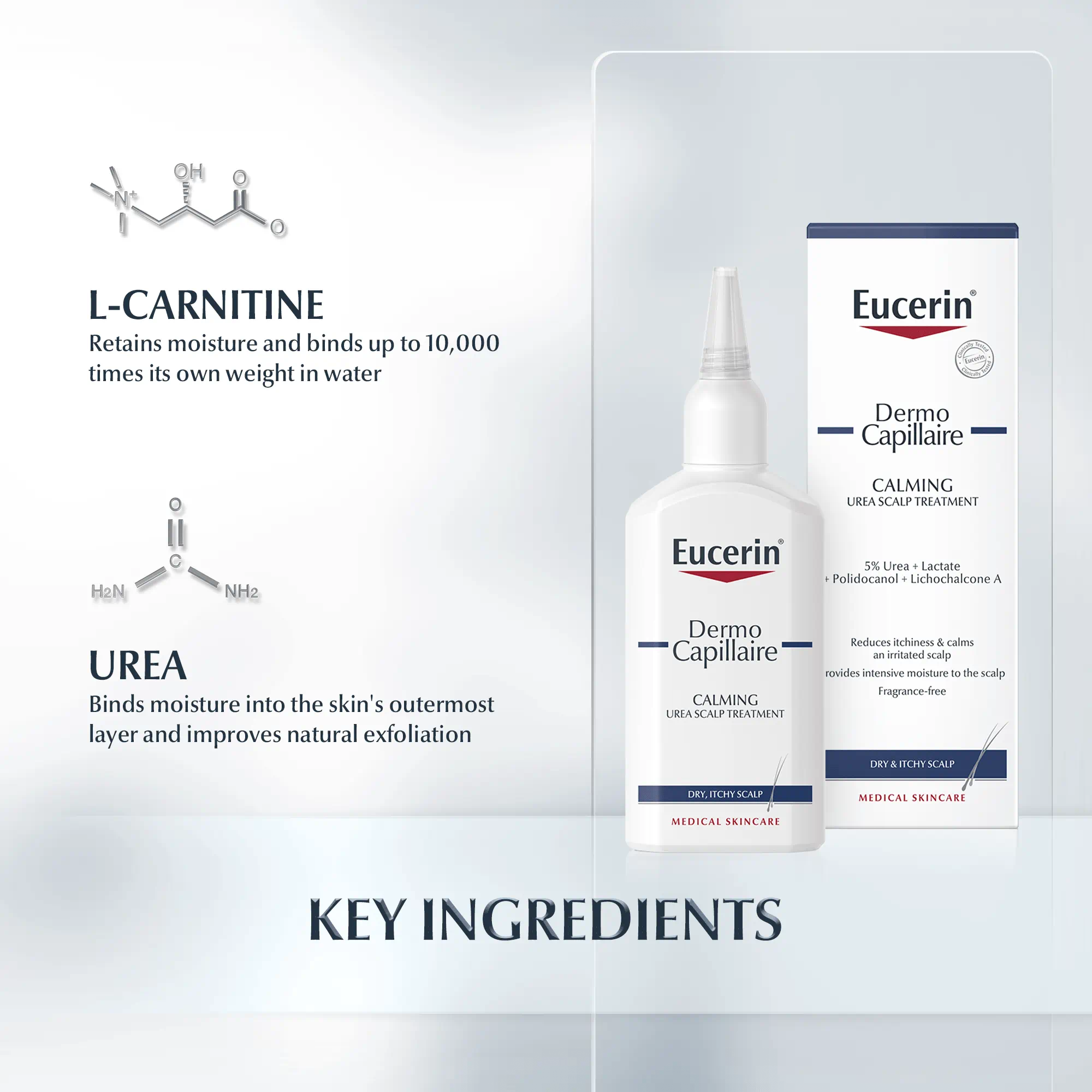 Eucerin DermoCapillaire Calming Urea Scalp Treatment 100ml