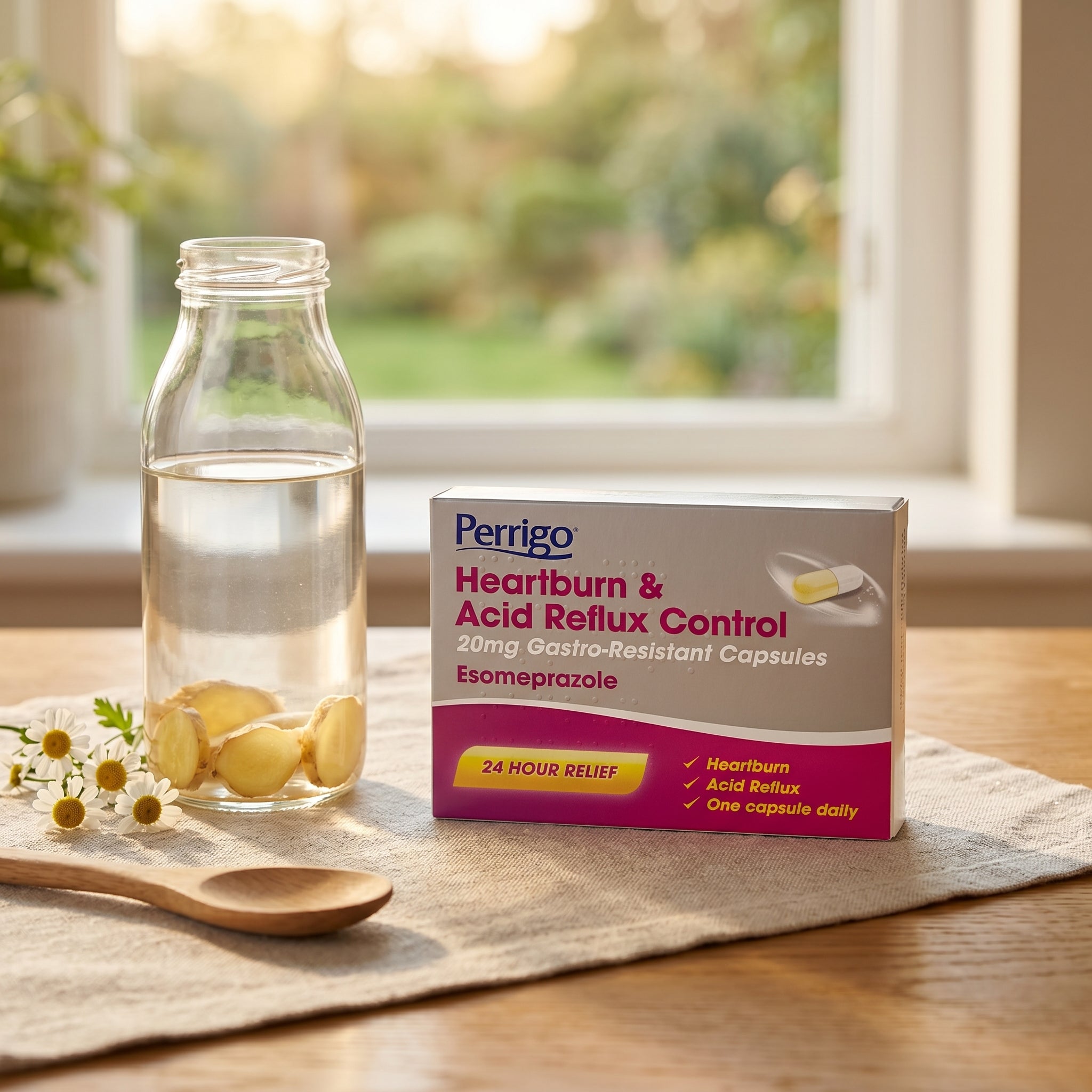 Perrigo Heart Burn & Acid Reflux Control 20mg 7 Caps