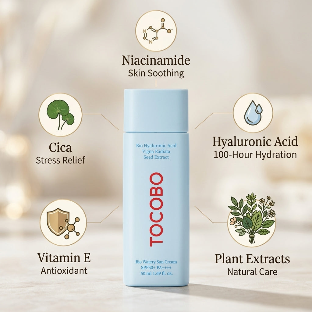 TOCOBO Bio Watery Sun Cream SPF50+ PA++++ 50ml