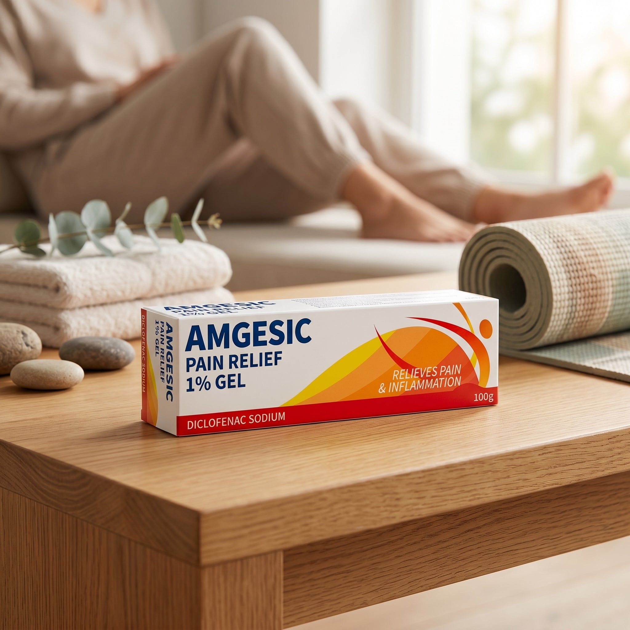 Amgesic Pain Relief 1% Gel 100g