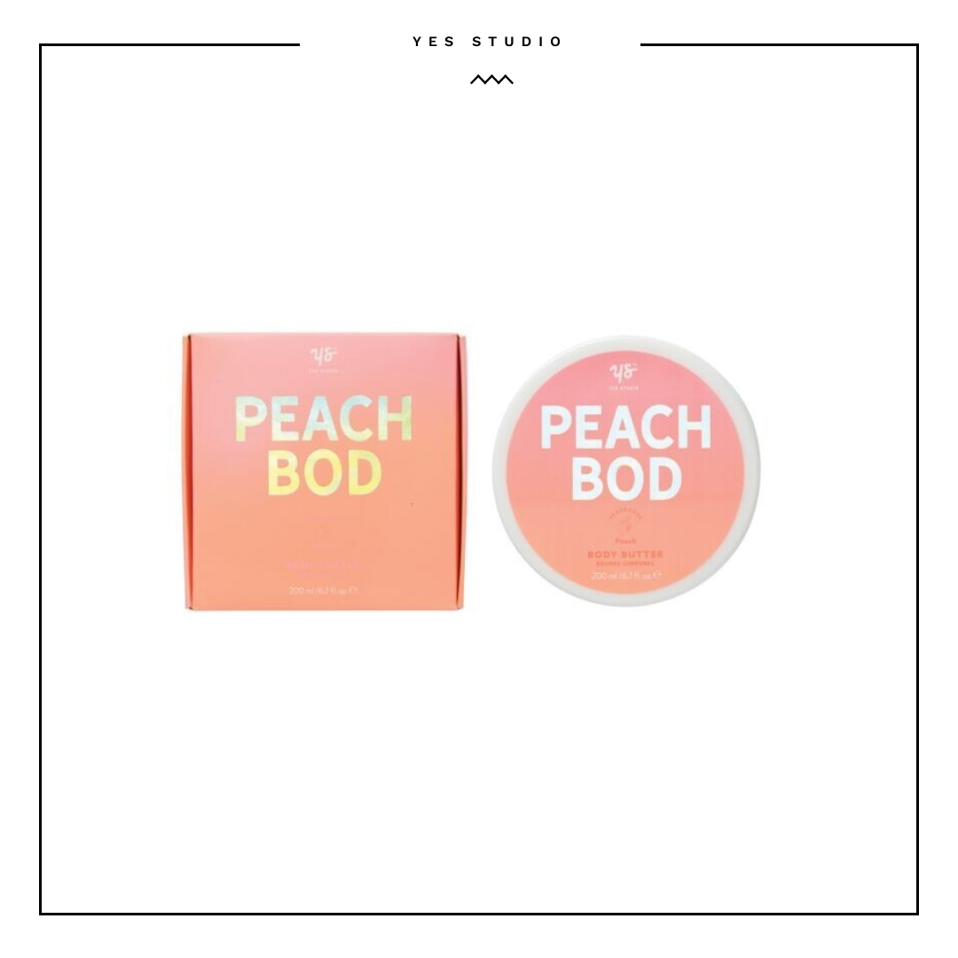 Yes Studio Peach Bod Body Butter 200ml