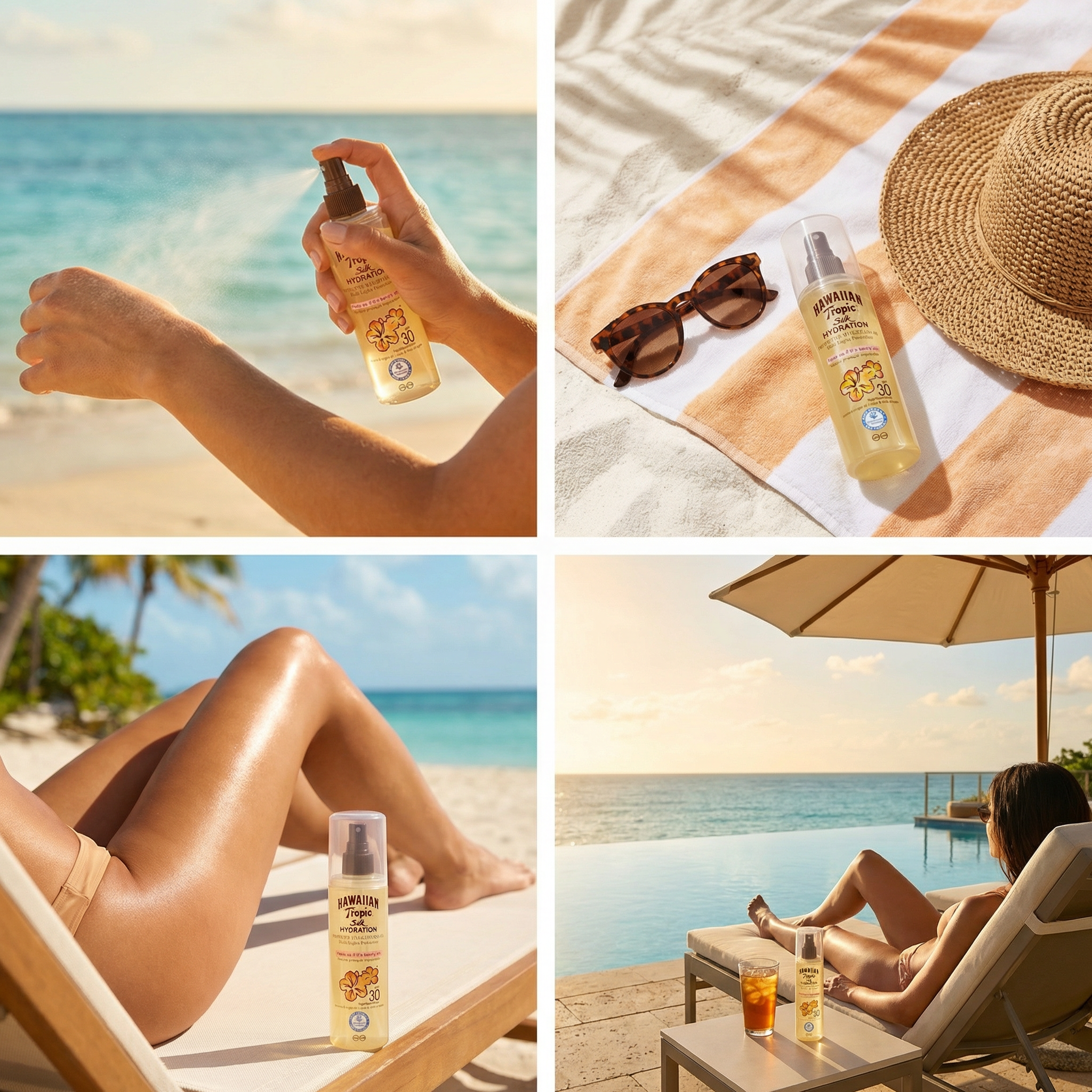 Hawaiian Tropic Silk Hydration Weightless Dry Oil Mist SPF 30 150ml