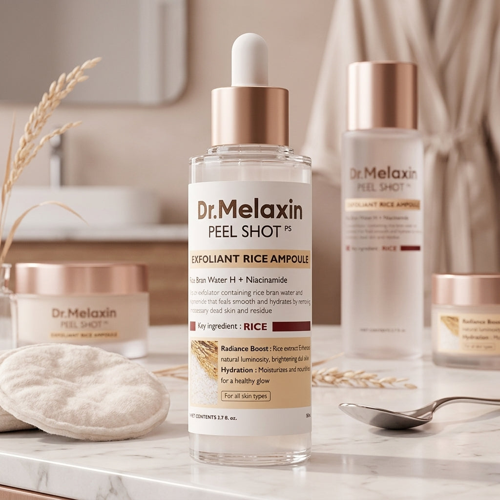 Dr. Melaxin Peel Shot Exfoliant White Rice Ampoule 80ml