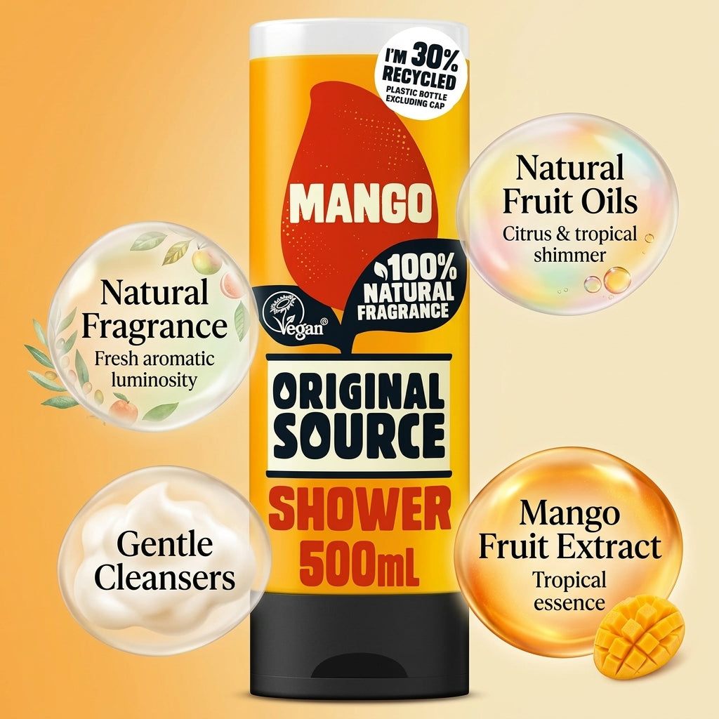 Original Source Juicy Mango Shower Gel 500ml