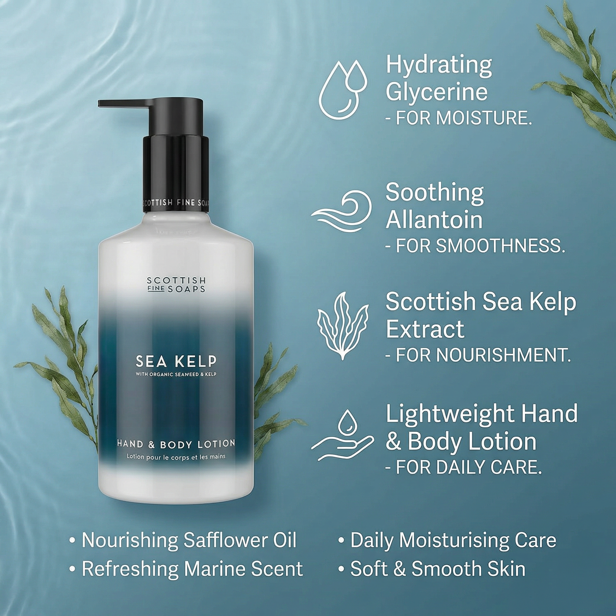 Scottish Fine Soaps Sea Kelp Moisturiser 300ml