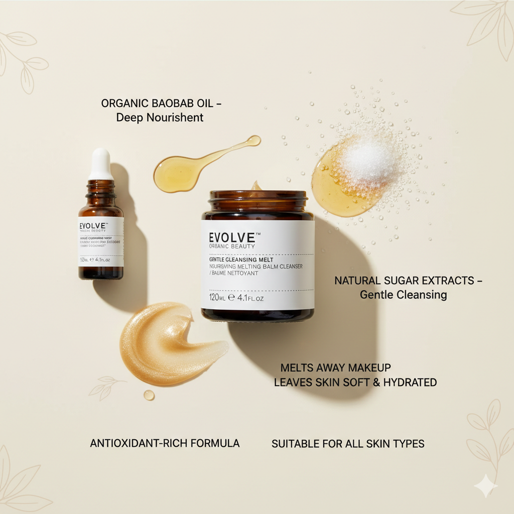 Evolve Organic Beauty Gentle Cleansing Melt 120ml