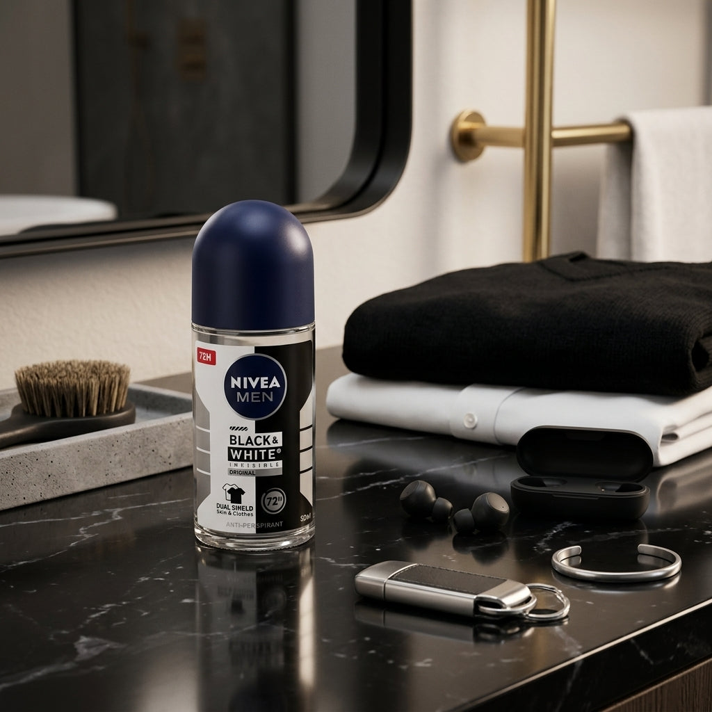 Nivea Black & White Invisible Original 72h x5 Anti-Perspirant 50ml