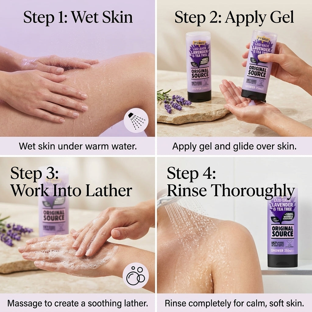 Original Source Lavender & Tea Tree Shower Gel 250ml