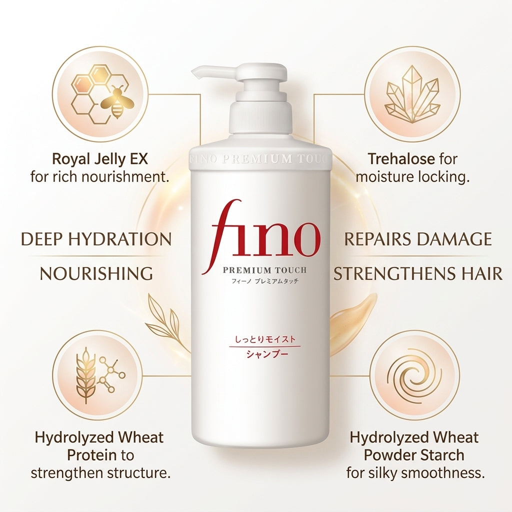 Shiseido Fino Premium Touch Shampoo 550ml