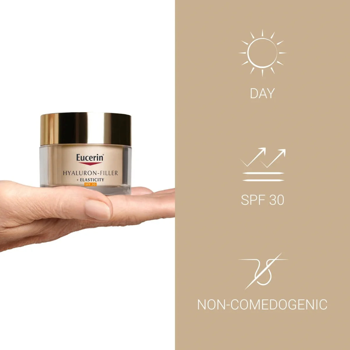 Eucerin Hyaluron-Filler+Elasticity Day Crm SPF30 (50ml)