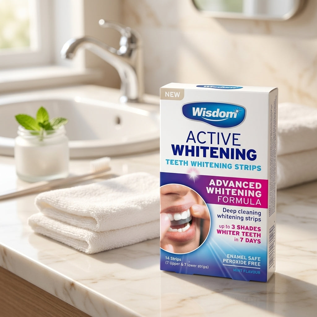 Wisdom Active Whitening Strips 14 Strips