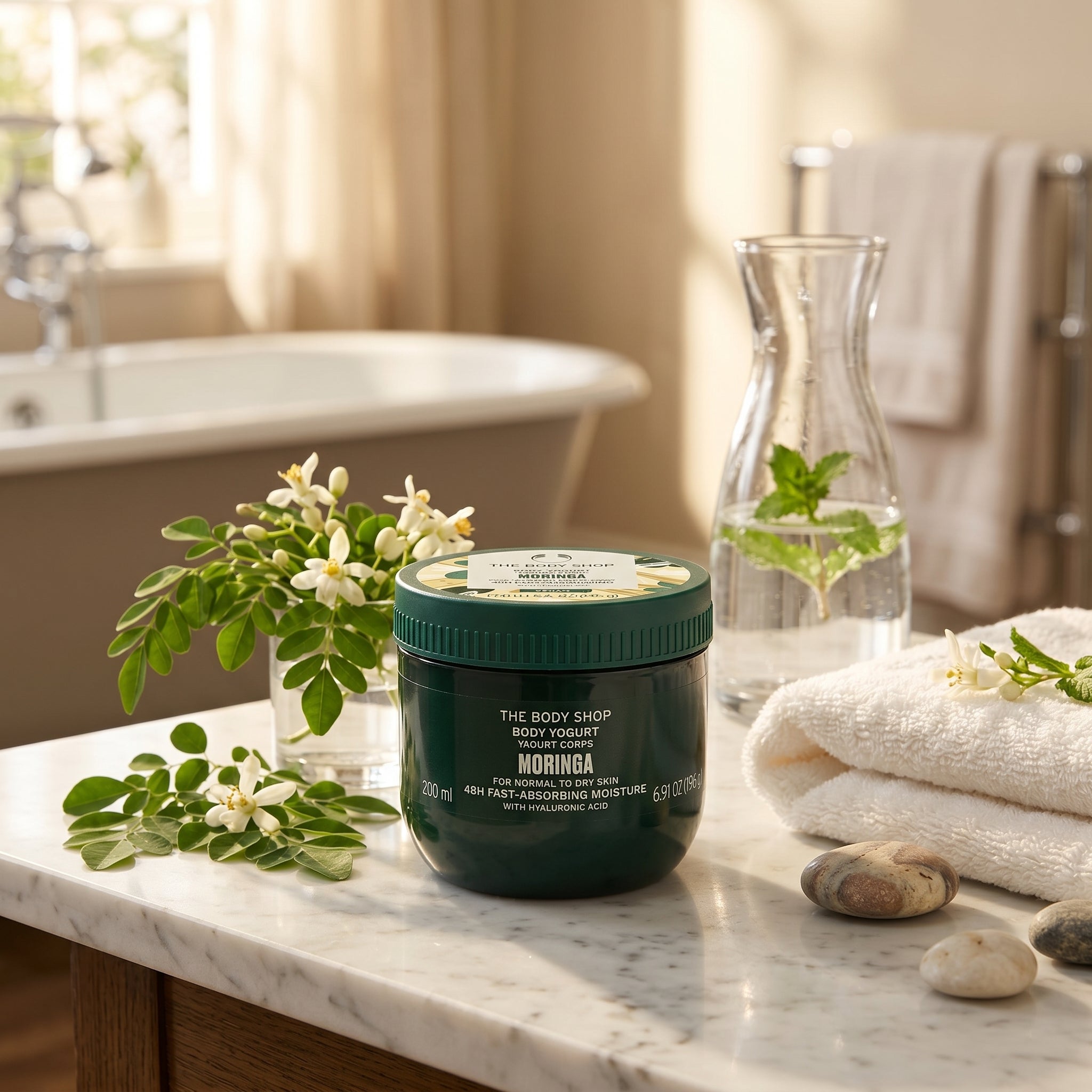 The Body Shop Moringa Body Yogurt (200 ml, Moringa)