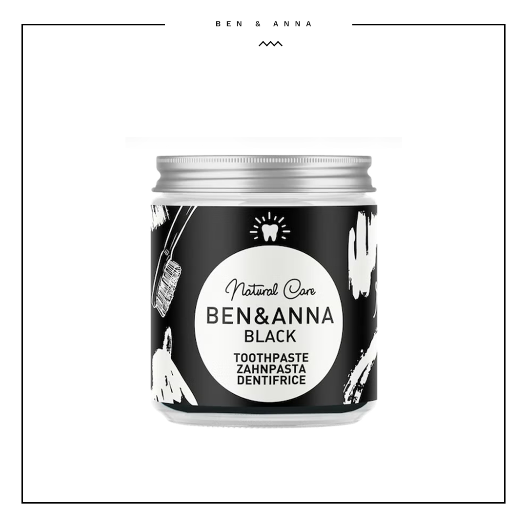 Ben & Anna Toothpaste (Black) with activated Charcoal 100ml