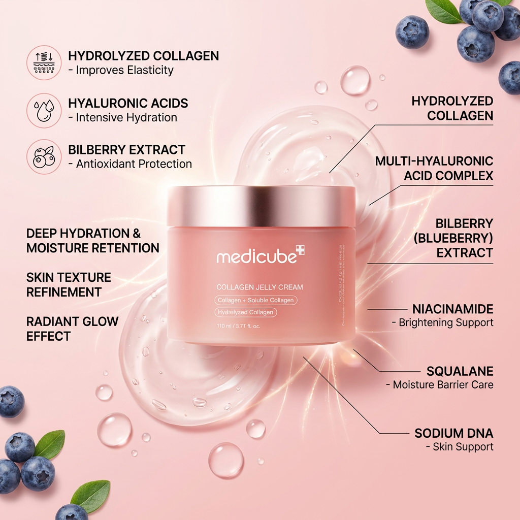Medicube collagen jelly cream