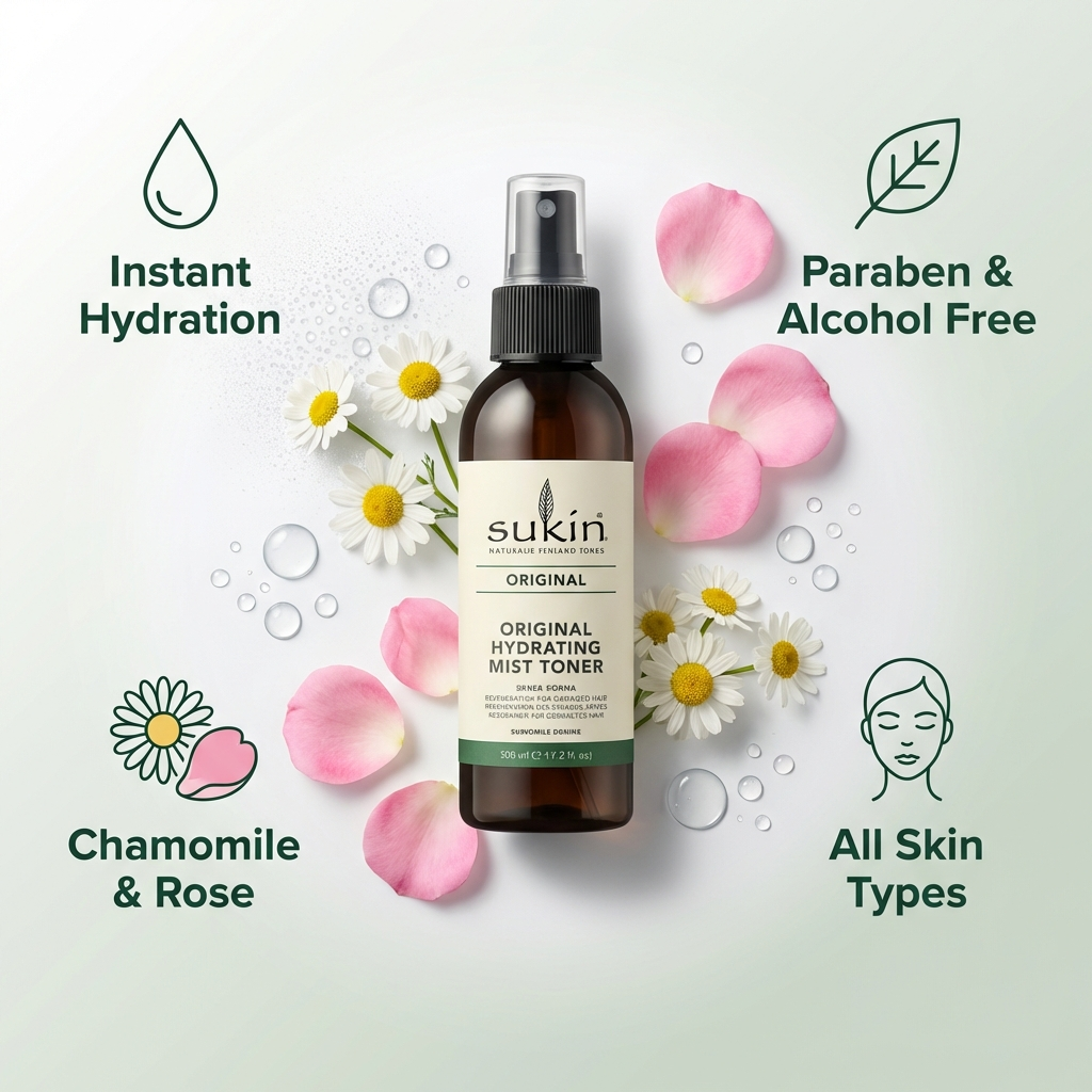 Sukin Hydrating Mist Toner, 125ml