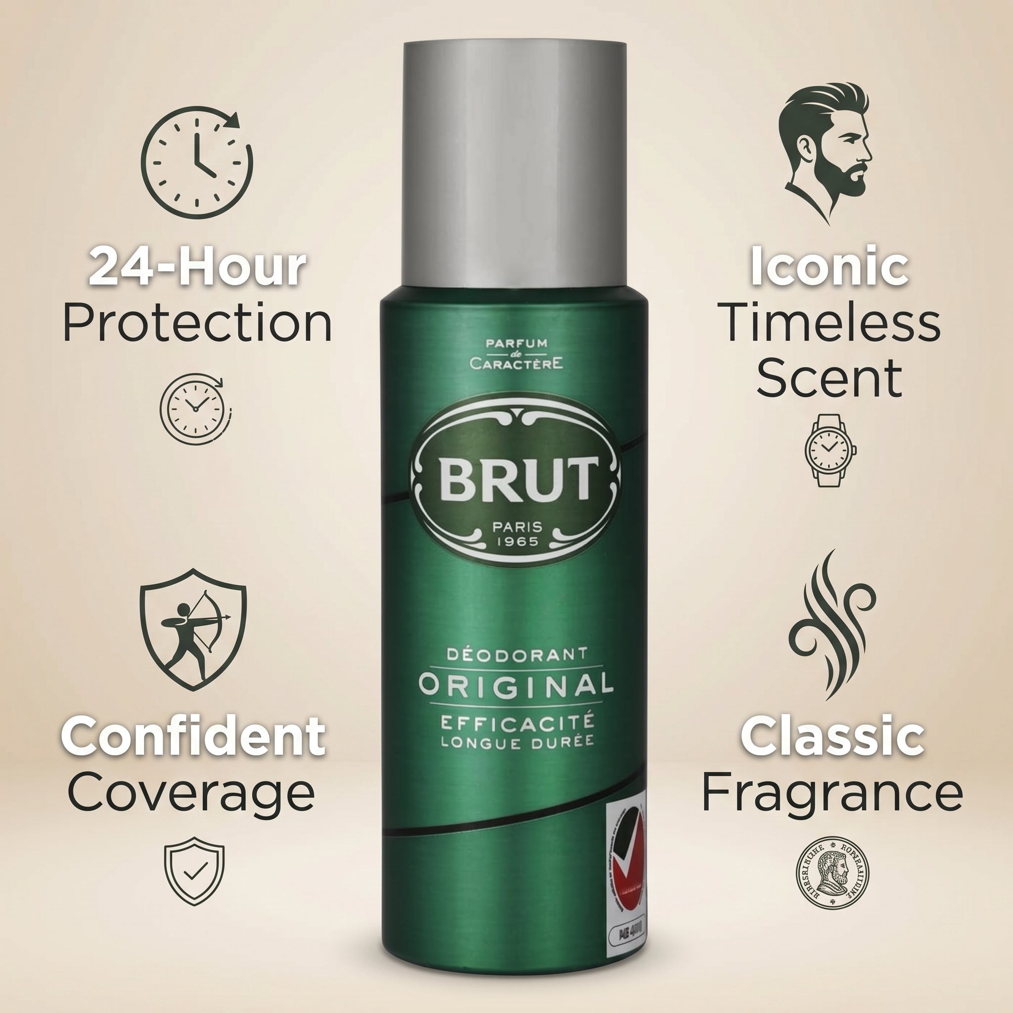 Brut Original Deodorant Spray 200ml