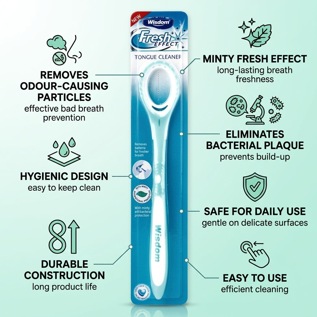 Wisdom Fresh Effect Tongue Cleaner
