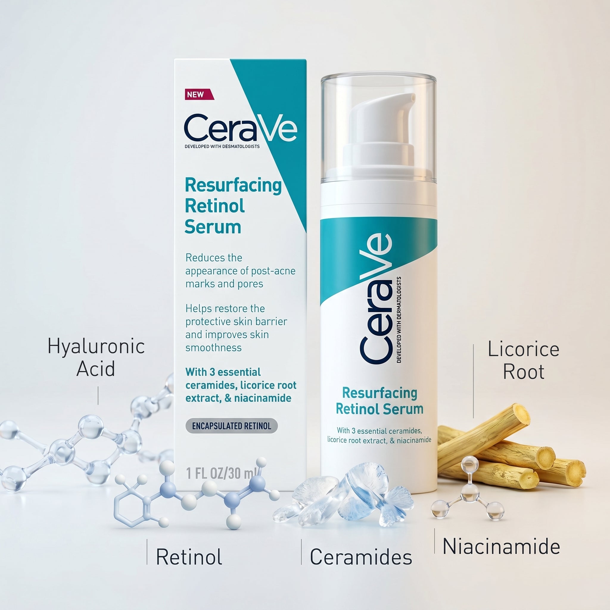 CeraVe Resurfacing Retinol Serum 30ml