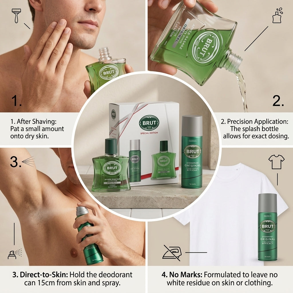 Brut Original Special Edition Aftershave + Deodorant Gift Set