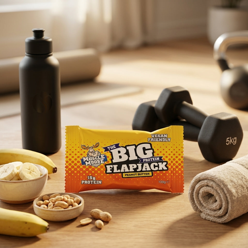 Muscle Moose Big Protein Flapjack Peanut Butter 100g