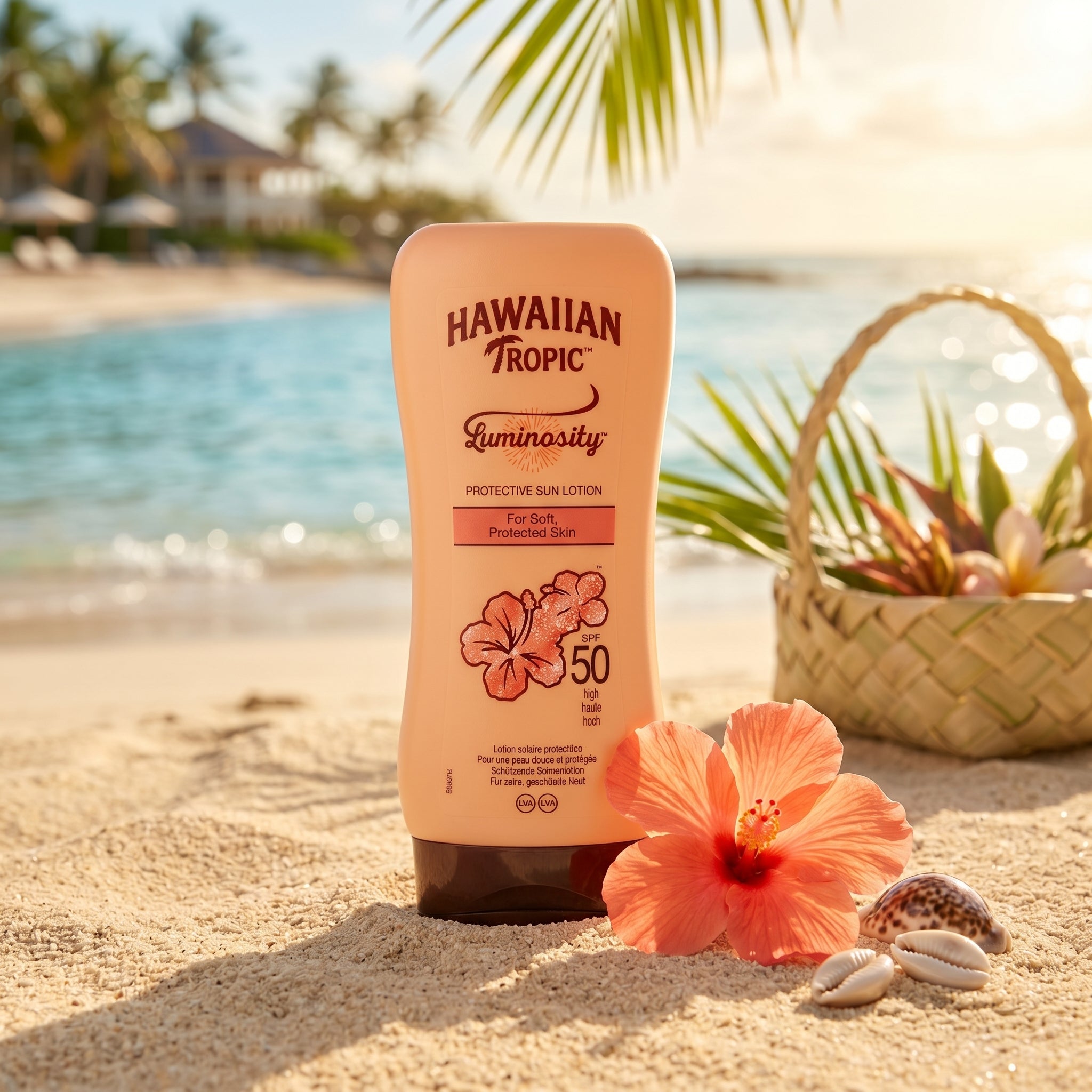 Hawaiian Tropic Luminosity Sun Lotion SPF 50 180ml