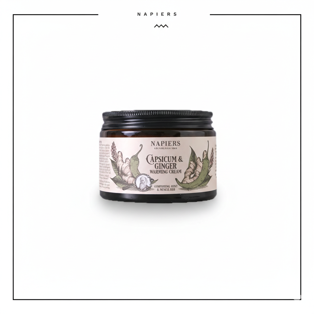Napiers Capsicum & Ginger Warming Cream 100ml