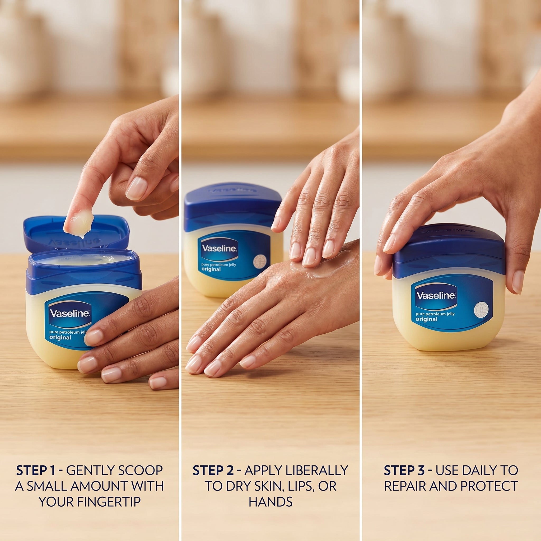 Vaseline Pure Petroleum Jelly Original 100ml