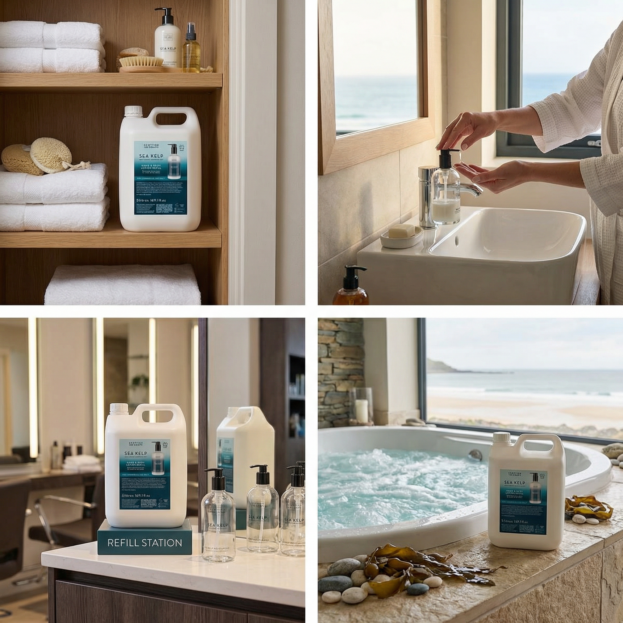 Scottish Fine Soaps Sea Kelp Moisturiser 5L