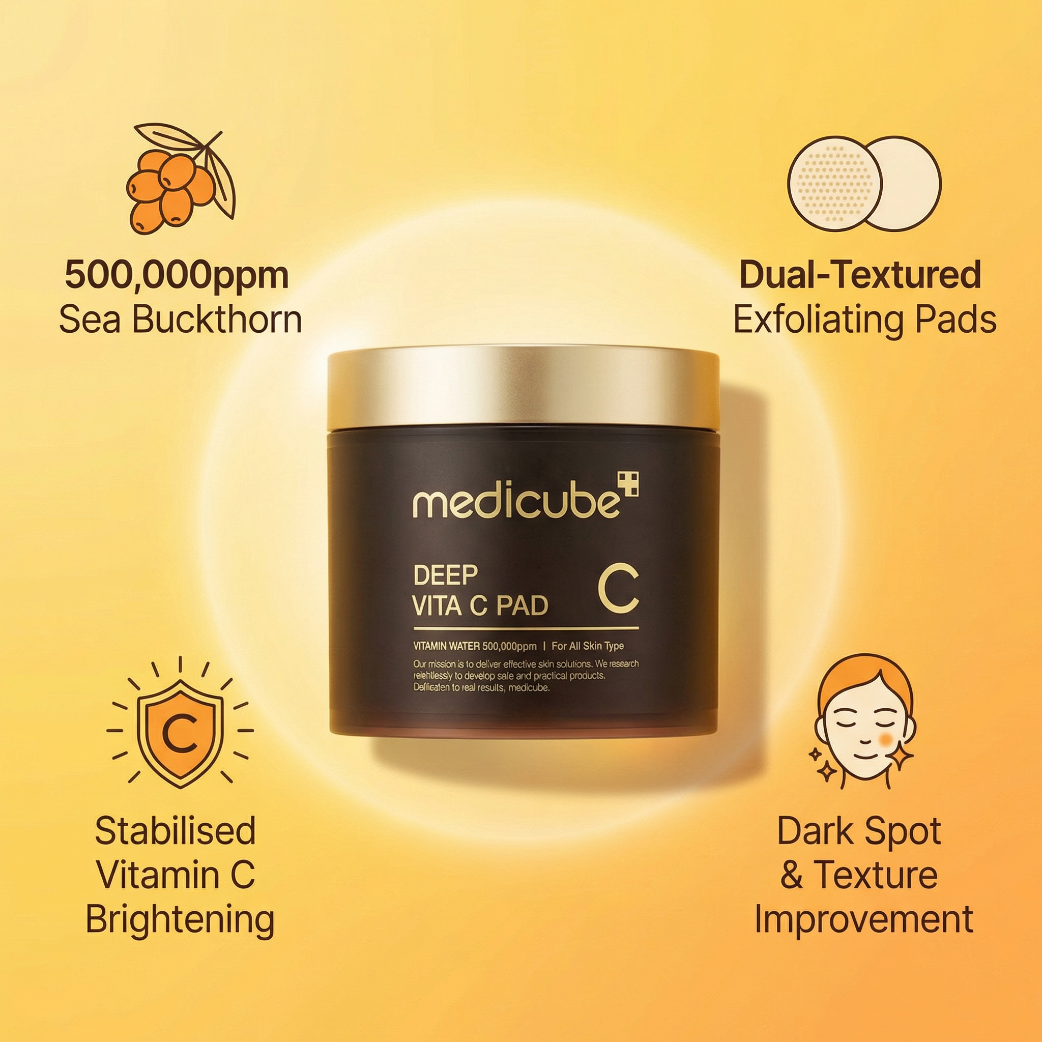 Medicube Deep Vita C PAD 150g
