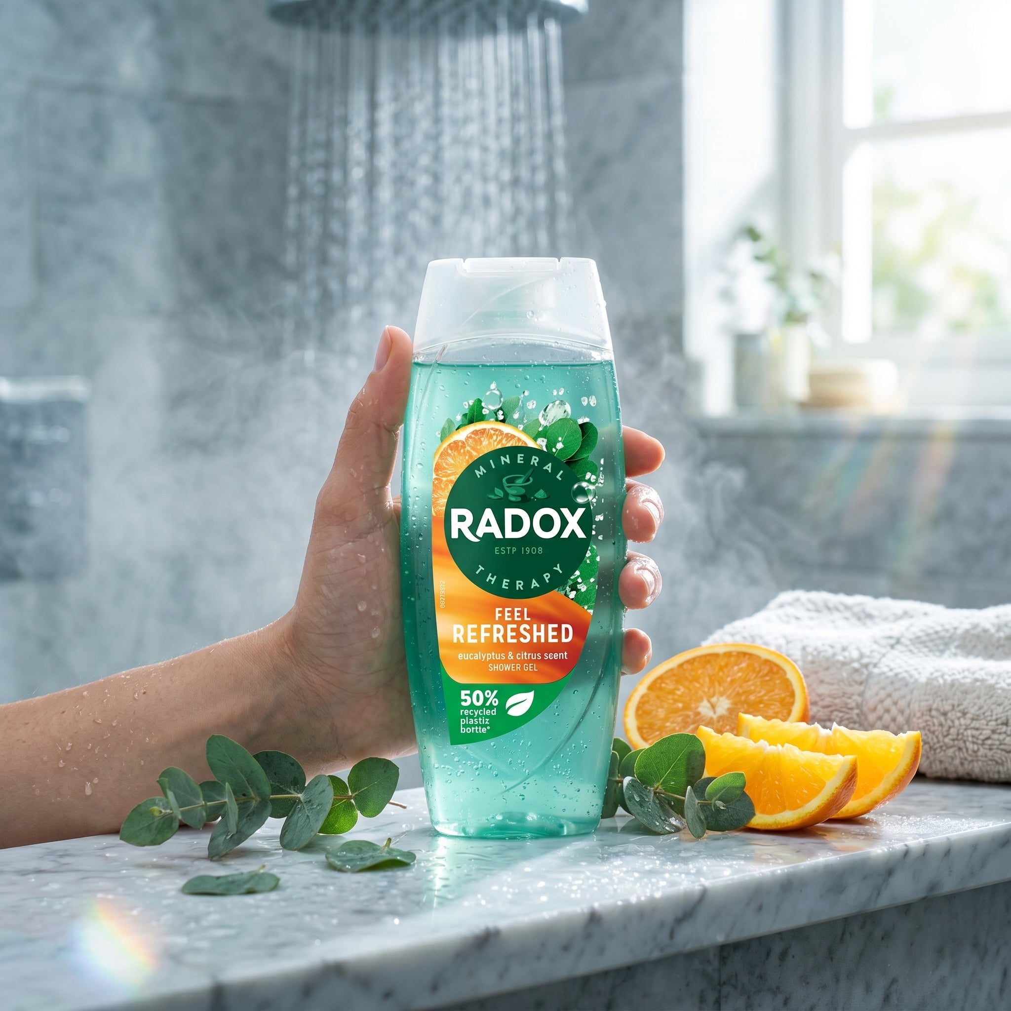 Radox Shower Gel 225ml Feel Refreshed