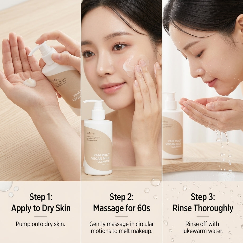 Isntree Yam Root Vegan Milk Cleansing Milk 220ml