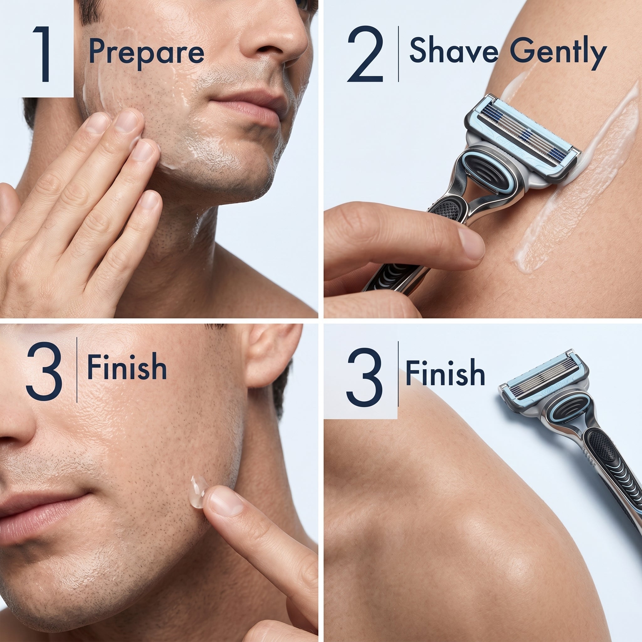 Gillette skinguard sensitive razor for men one head one blade