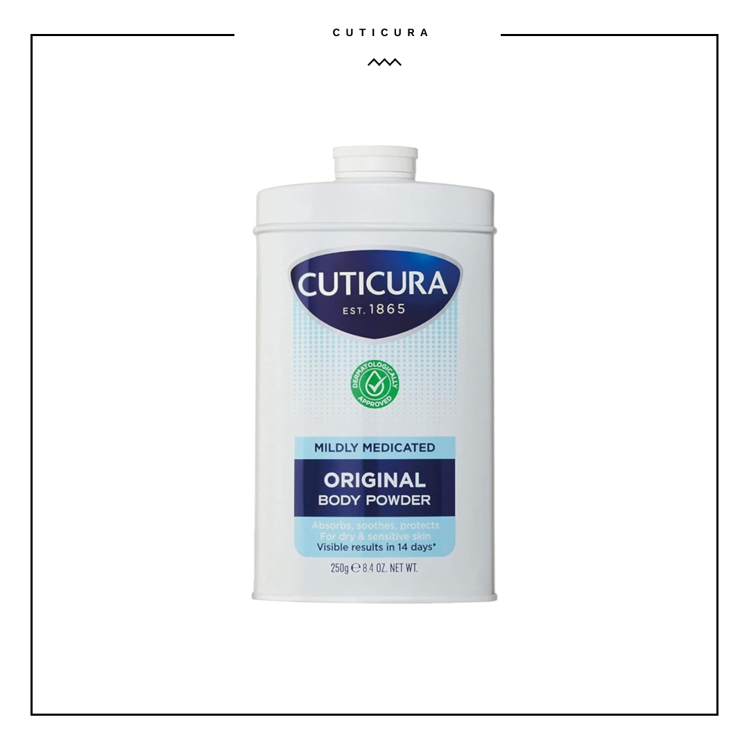 Cuticura Mildly Medicated Body Powder 250g
