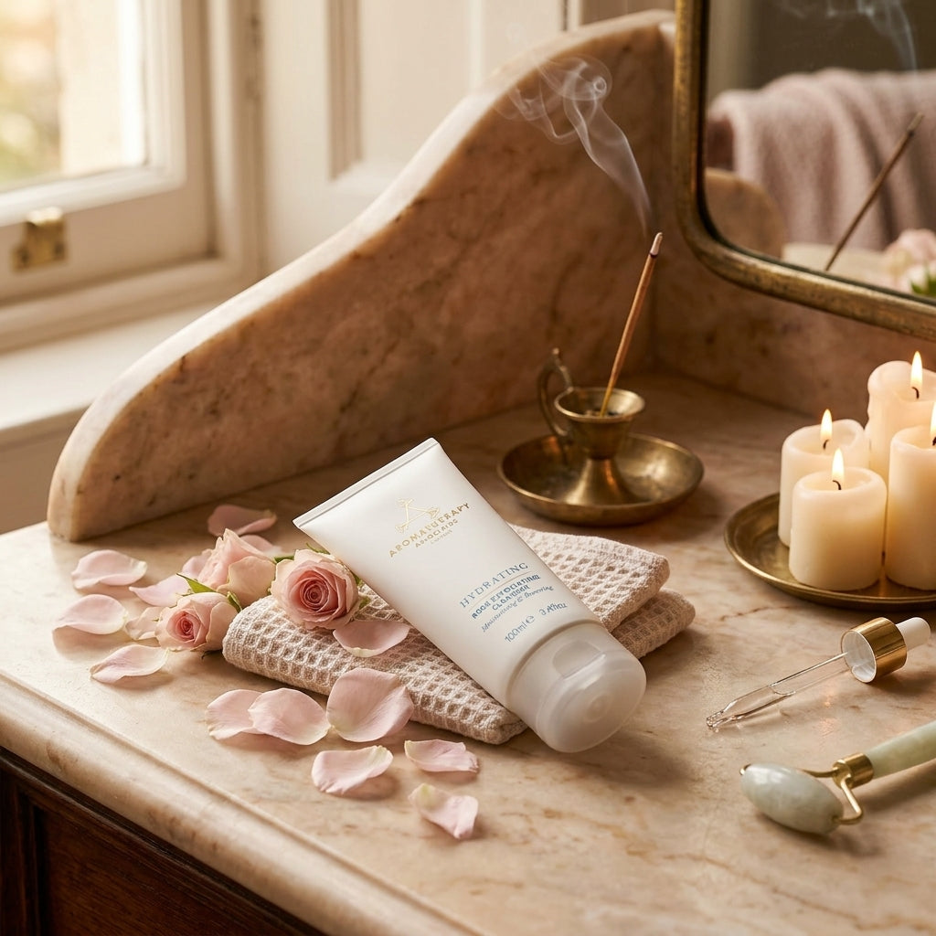 Aromatherapy Associates Hydrating Rose Exfoliating Cleanser 100ml